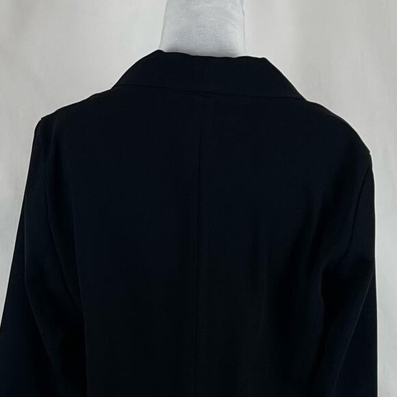 LC Lauren Conrad Black Neutral Minimalist Academia Blazer NWOT Size M - Picture 6 of 12